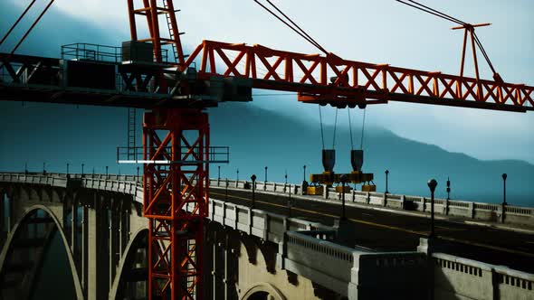 High Way Bridge Under Construction alt
