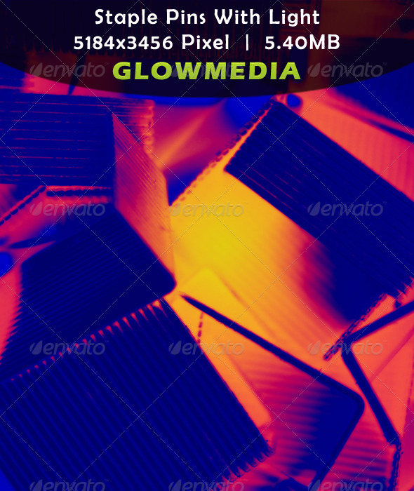 Staple Pins with Light/Abstract