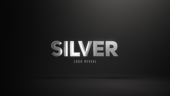 Silver Logo Reveal - VideoHive 26714302