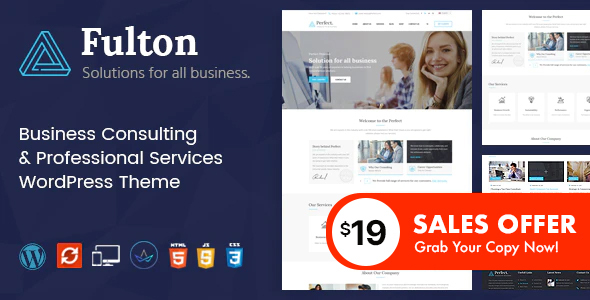 Fulton - Consulting - ThemeForest 21115822