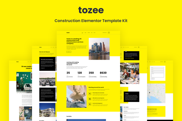 Tozee - Construction - ThemeForest 26698204