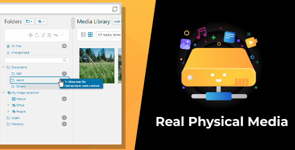 WordPress Real Physical Media: Physical Media Folders & SEO Rewrites