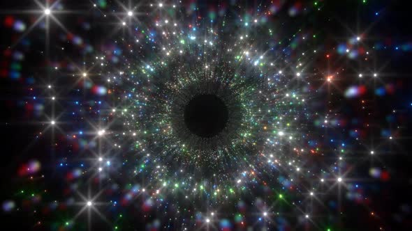 Stars Warp Space Zoom Effect Moving Background alt