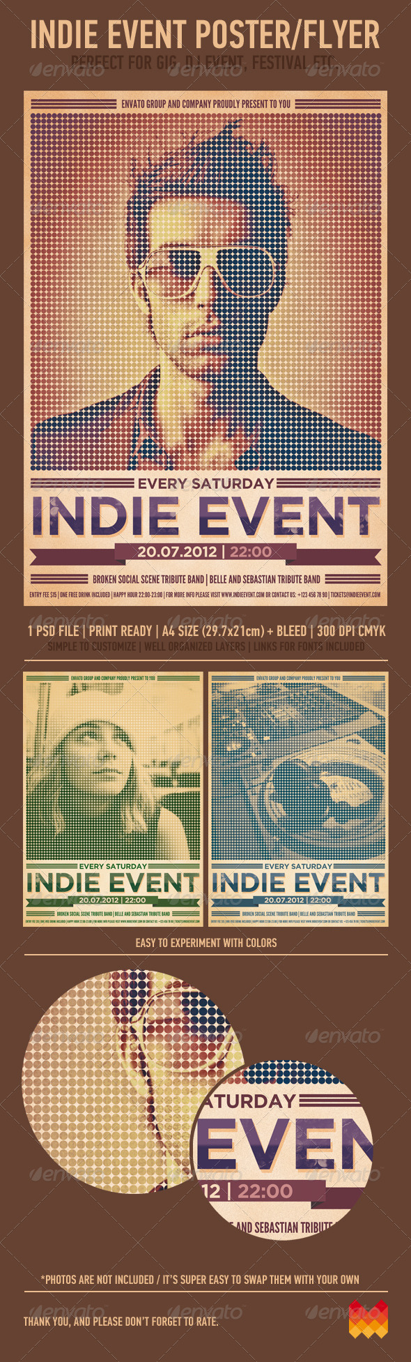 Indie Event Flyer/Poster - Events Flyers
