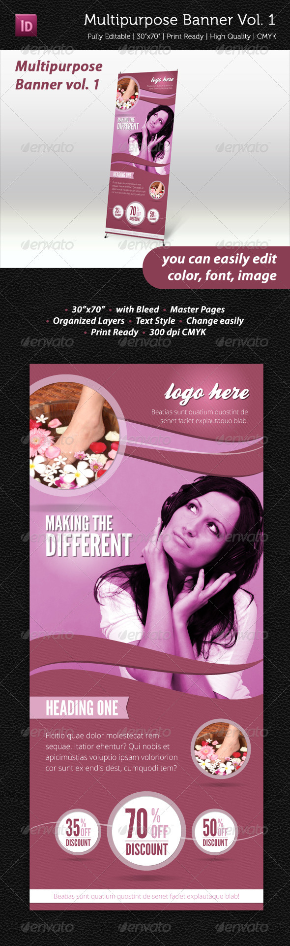 Multipurpose Banner Vol. 1 - Signage Print Templates
