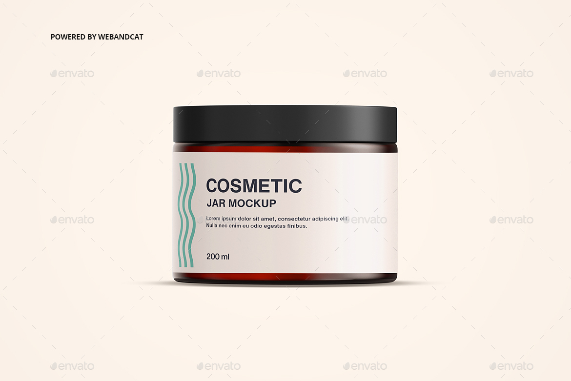 Download Cosmetic Jar Mockup Set 2 By Webandcat Graphicriver