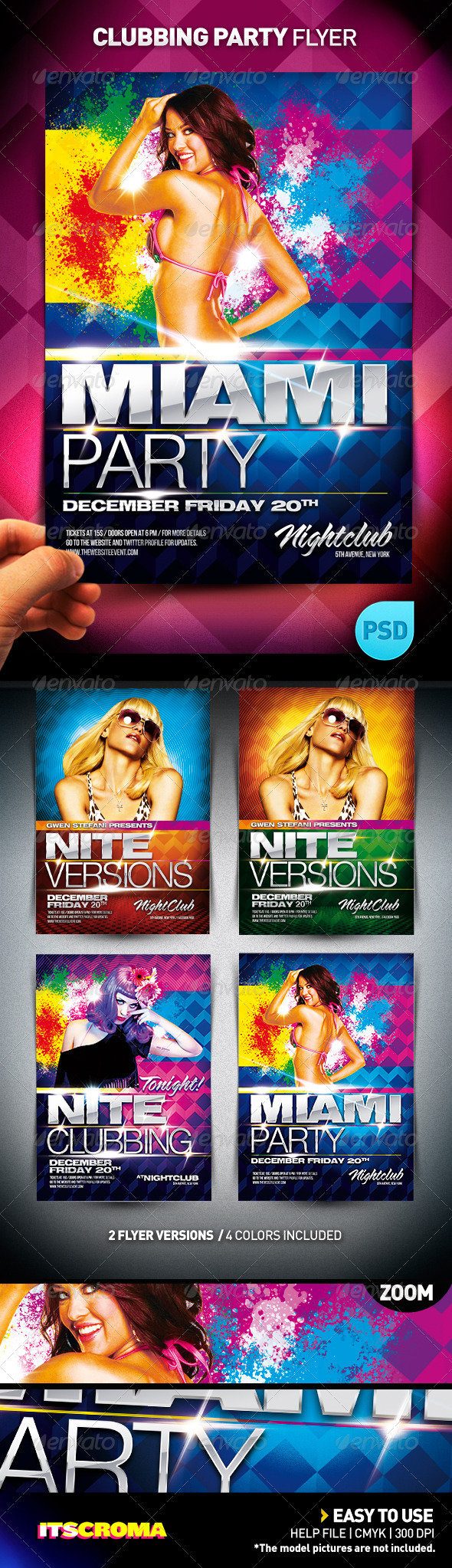 Clubbing Party Flyer - Clubs & Parties Events