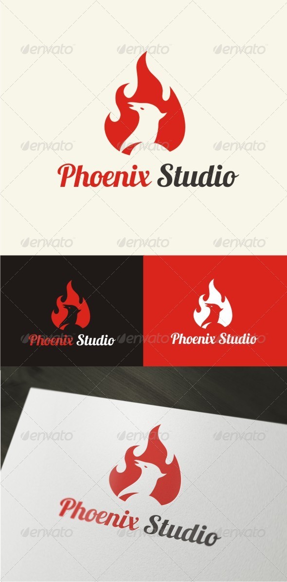 Phoenix Logo Template - Nature Logo Templates