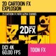 2D Cartoon FX (Explosion Set 2) - VideoHive Item for Sale