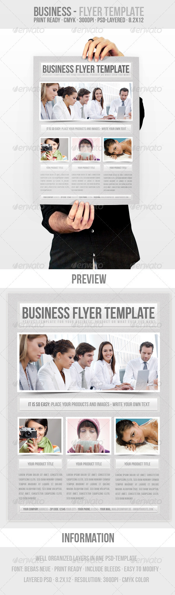 Business - Flyer Template - Corporate Flyers