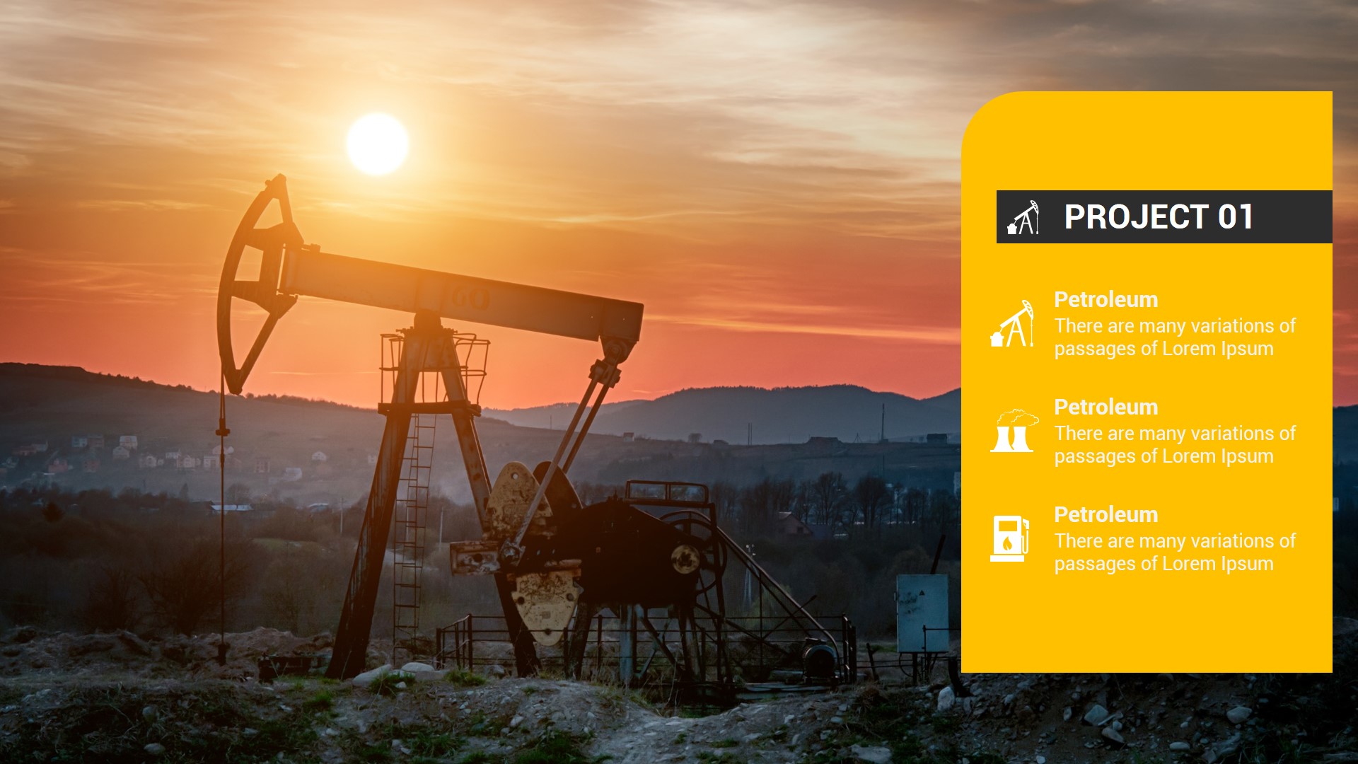 Petroleum Powerpoint Presentation Template, Presentation Templates