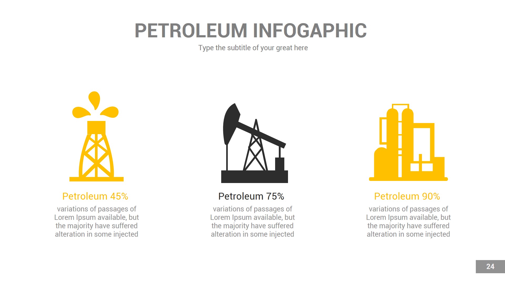 Petroleum Powerpoint Presentation Template By Rengstudio Graphicriver