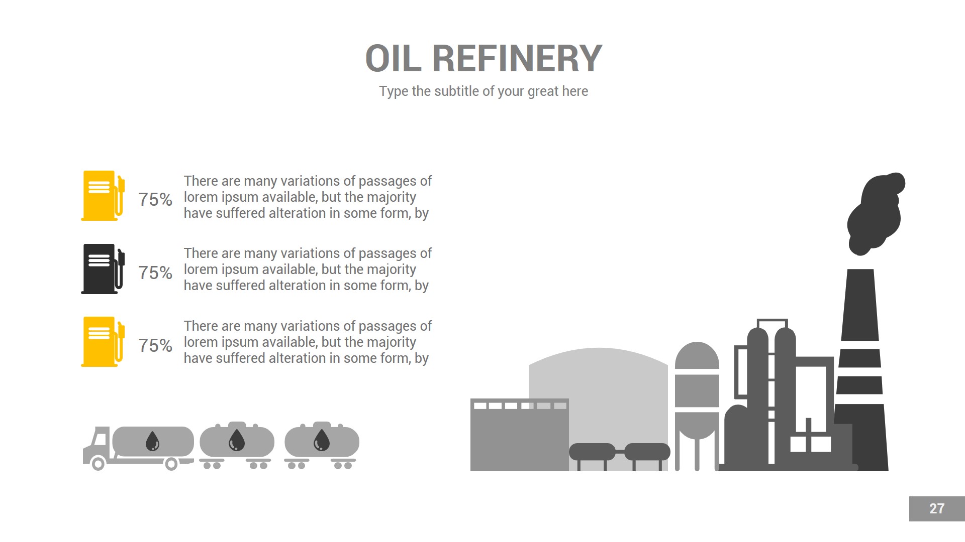 Petroleum Powerpoint Presentation Template, Presentation Templates