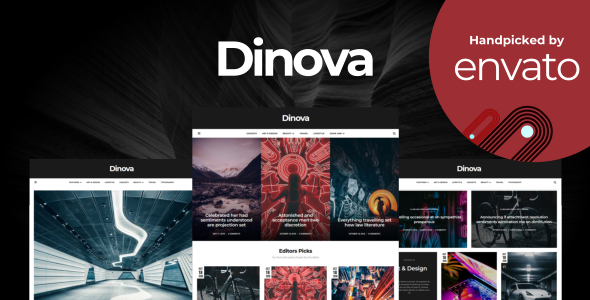 Dinova – Alternative Magazine Gutenberg Theme