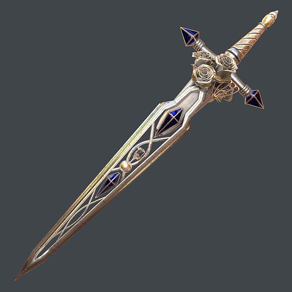 Fantasy sword 21 - 3Docean 26743408