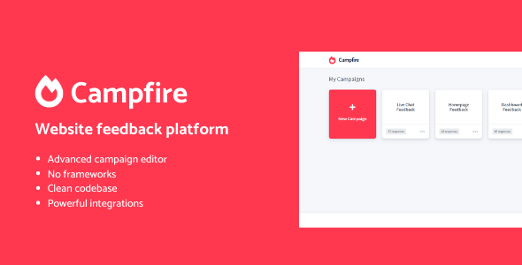 Campfire - Advanced user feedback platform