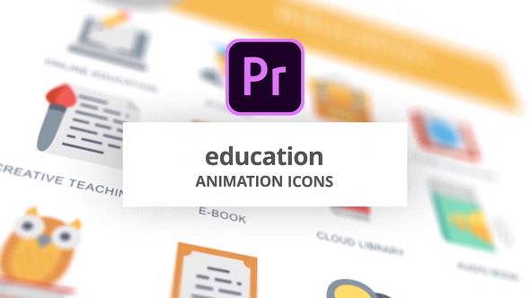 Education - Animation Icons (MOGRT) alt