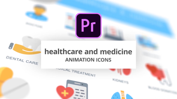 Healthcare and Medicine - Animation Icons (MOGRT) alt