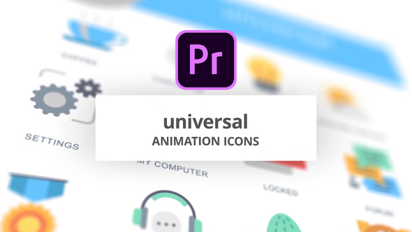 Universal - Animation Icons (MOGRT) alt