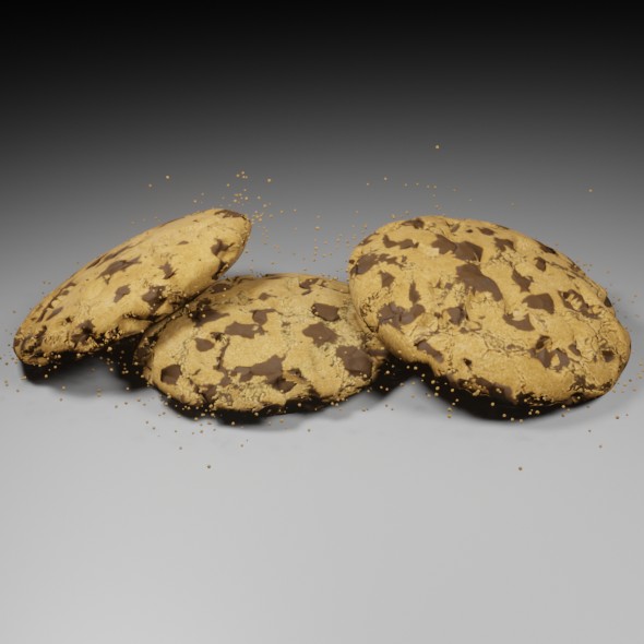 CHOCOLATE CHIP COOKIE - 3Docean 26758740