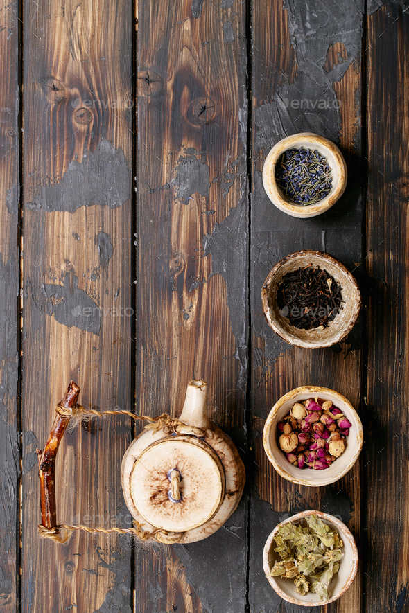 Black tea in a ceramic cup - Stock Photo - Images