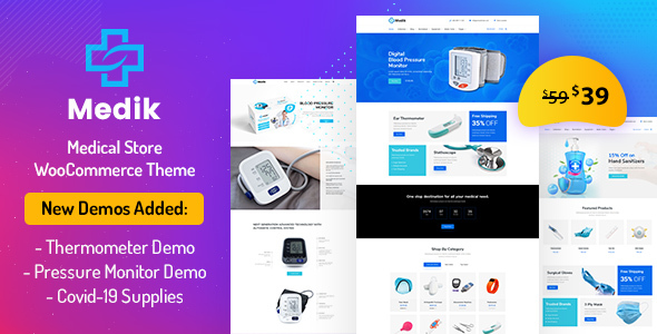 Medik - Medical WooCommerce Theme