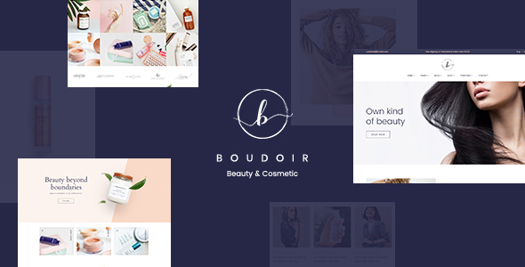 Boudoir – Minimal Cosmetic WooCommerce Theme