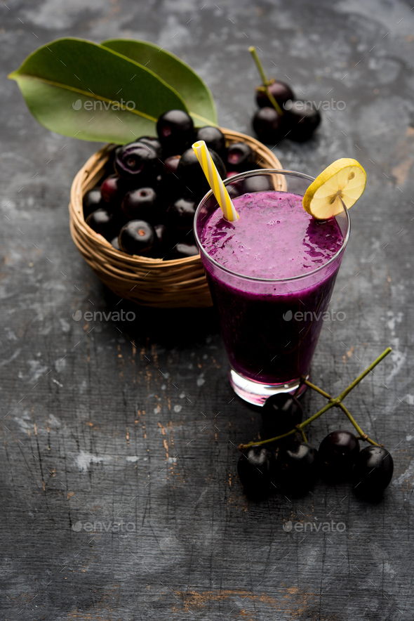 Java plum or Jamun Juice