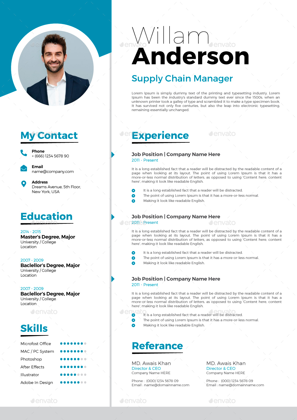 Resume   Cv, Print Templates 