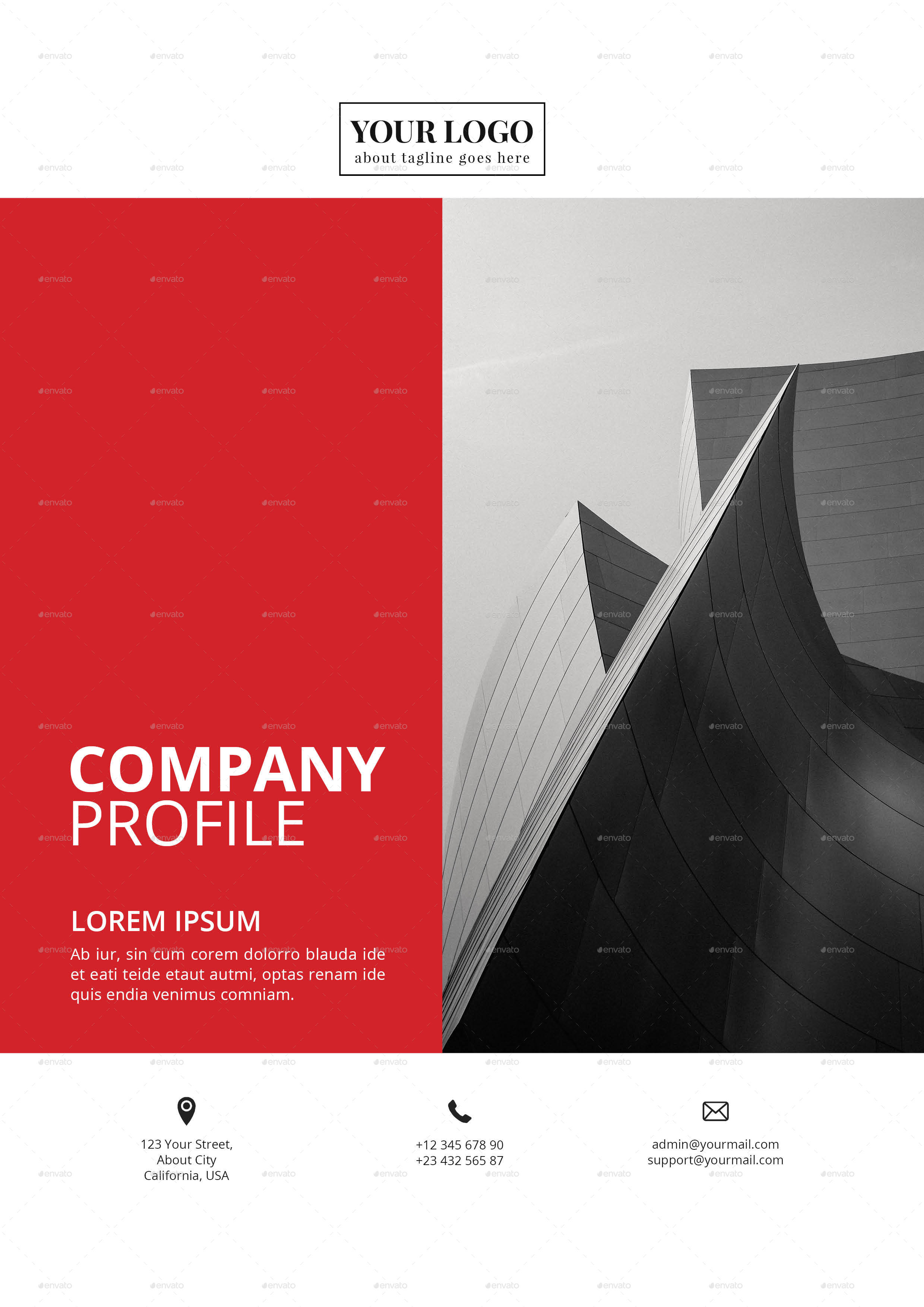 Company Profile by Luckascode | GraphicRiver