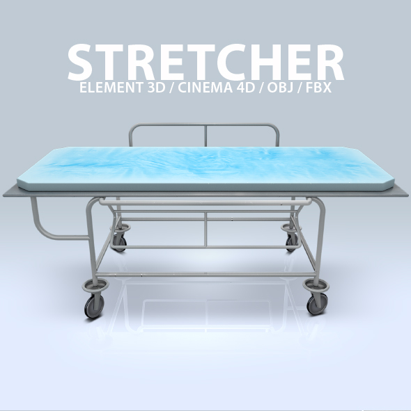 Stretcher 3D Model - 3Docean 26767019