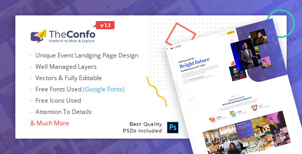 Confo - Event - ThemeForest 26019967