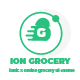 Ion Grocery - Ionic 5 Online Grocery App UI Theme