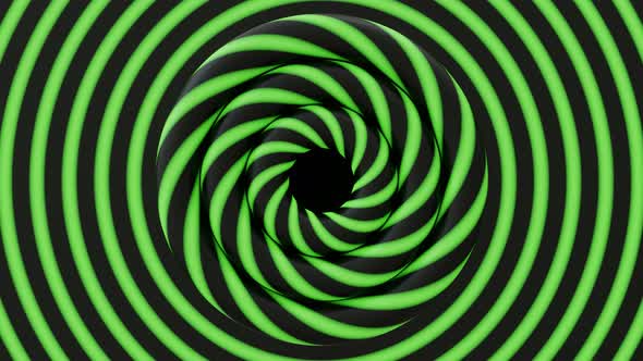 Rotating Hypnotic Circles on Illushion Background alt