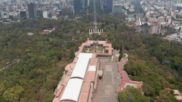 Fly Over Chapultepec Castle and Park alt