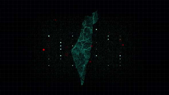 Plexus Israel Blue Map