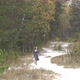 Girl in Forest and First Snow - VideoHive Item for Sale