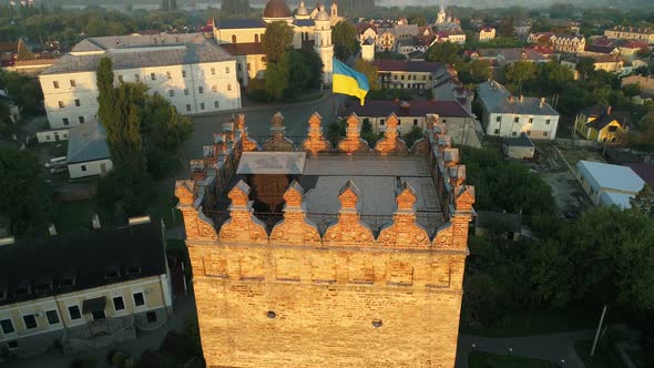 The Historical Part of Lutsk is a View of Lubart Castle alt