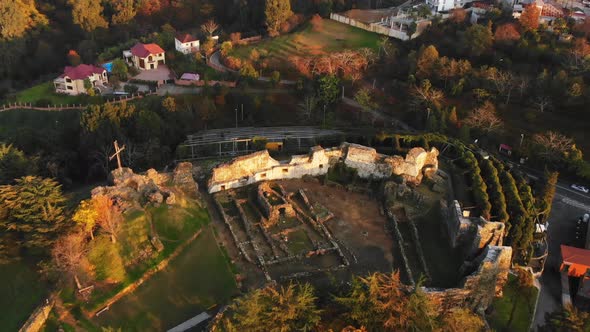 Petra Fortress In Georgia 2 (Fly Over) alt