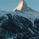 Matterhorn Mountain and Forest in Winter Morning, Swiss Alps - VideoHive Item for Sale