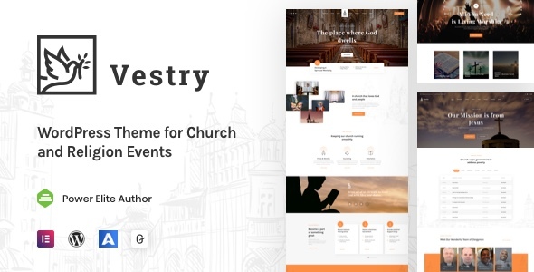 Vestry – Church WordPress