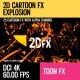 2D Cartoon FX (Explosion Set 7) - VideoHive Item for Sale