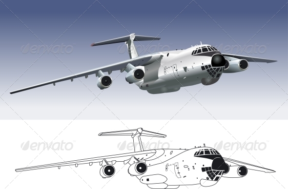 Commercial Freighter - Man-made Objects Objects