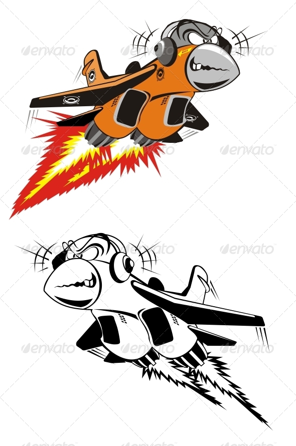 Cartoon Fighter - Characters Vectors
