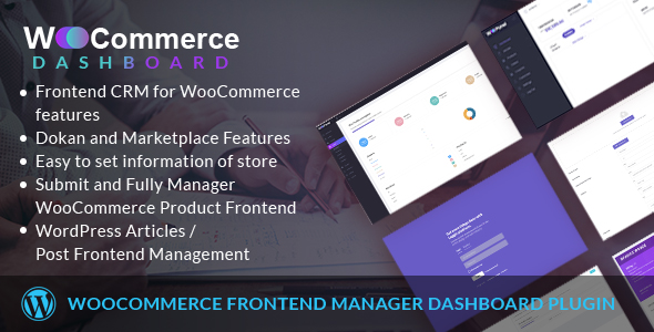 WooCommerce Frontend Dashboard Manager