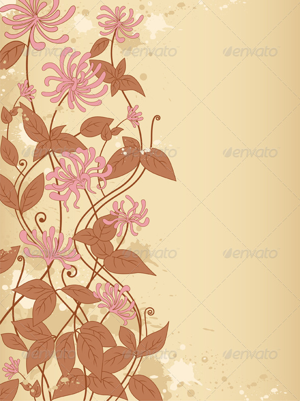 Background with Flowers - Backgrounds Decorative