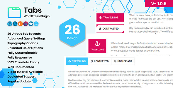 Tabs – WordPress Plugin