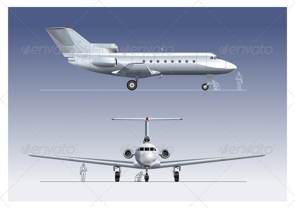 Airplane - Man-made Objects Objects