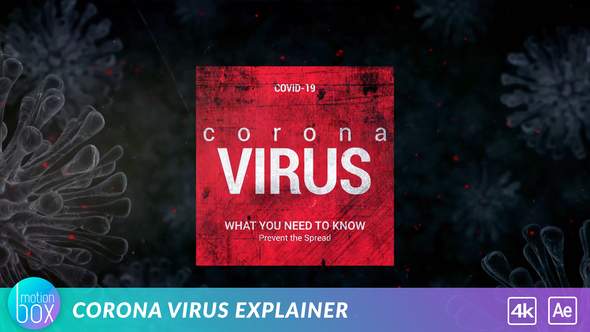 Corona Virus Explanier - VideoHive 26169612