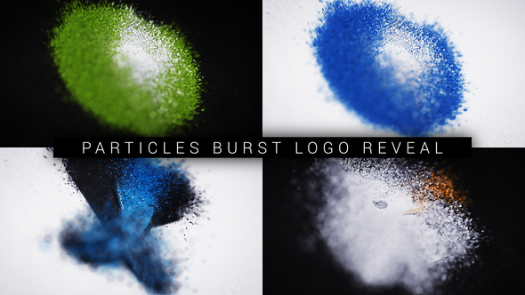 Particles Burst Logo